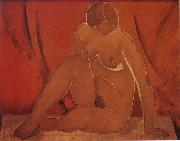 Kasimir Malevich The Female model USA oil painting artist